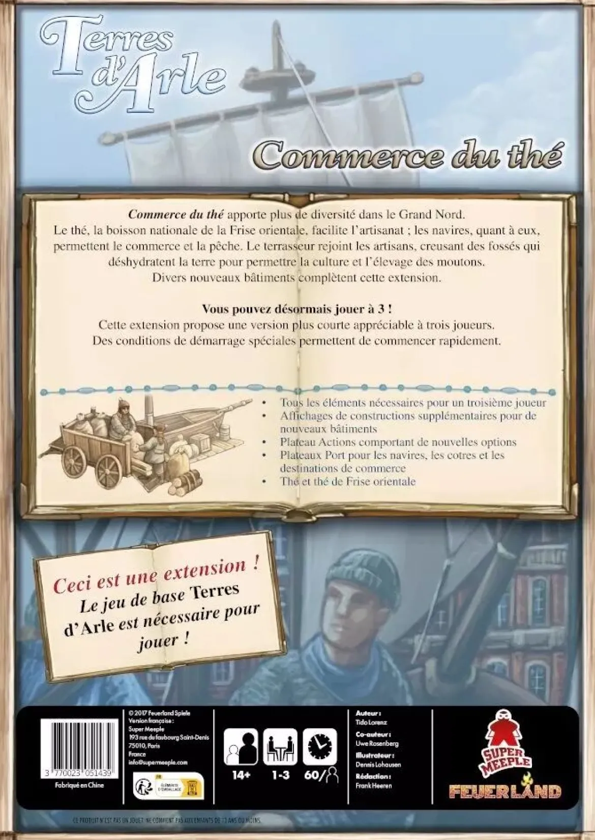 Commerce du Thé (Ext. Terres d'Arle)