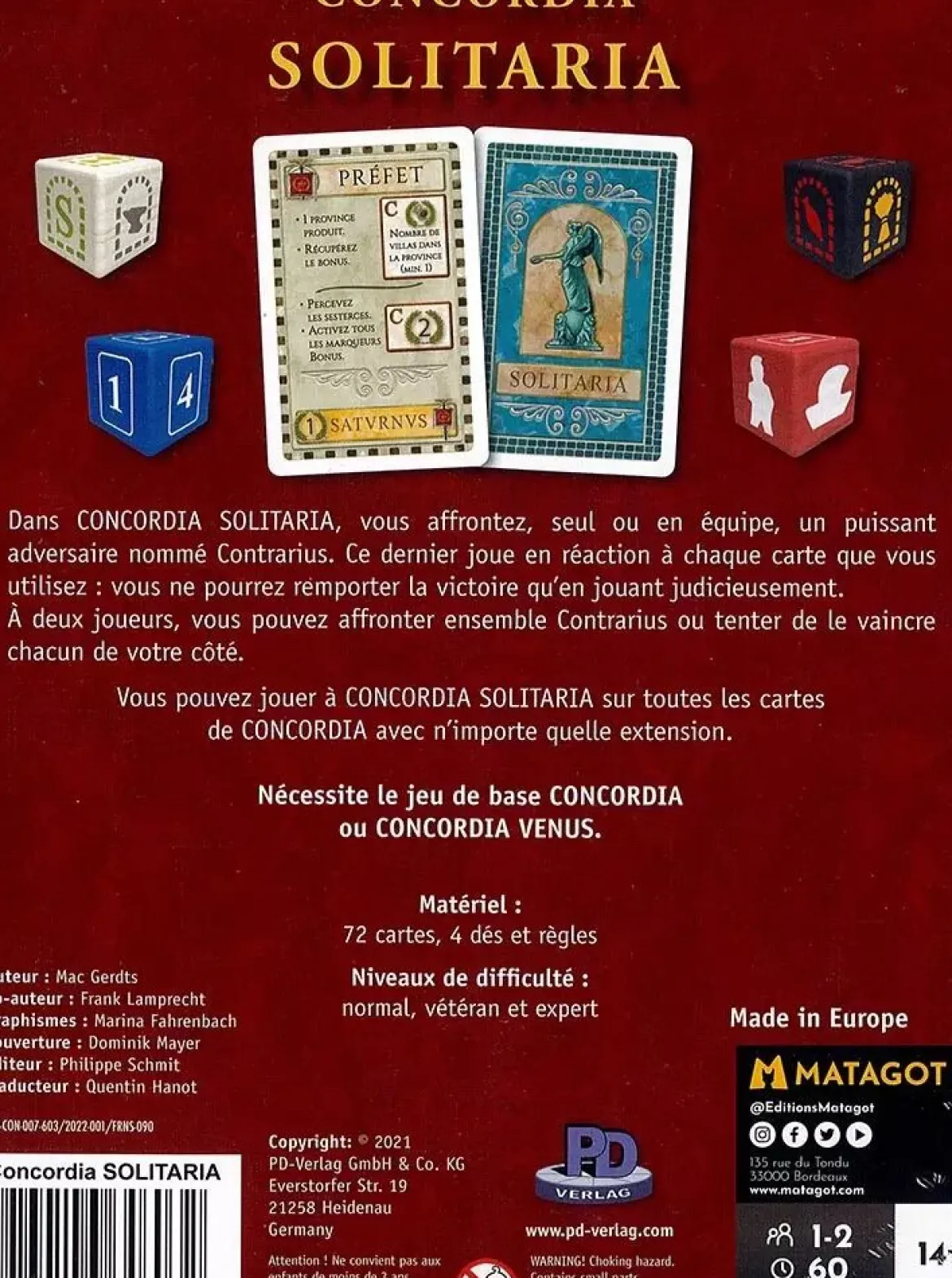 Concordia : Solitaria