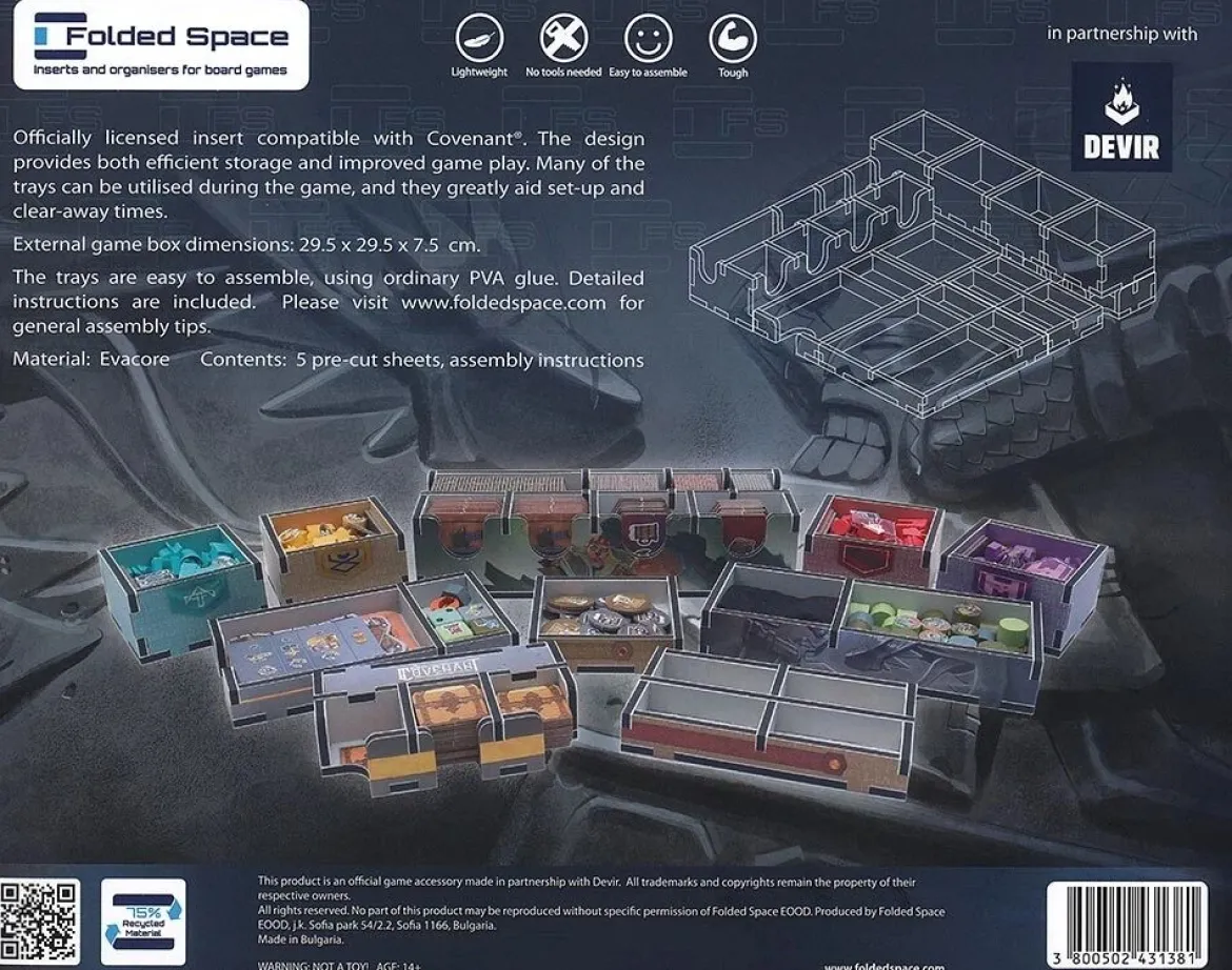 Covenant : Rangement pour Boîte - Colour Insert