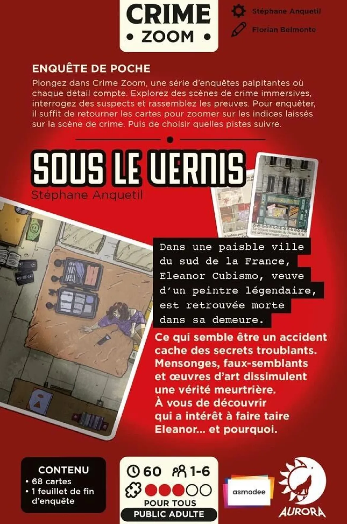 Crime Zoom : Sous le Vernis