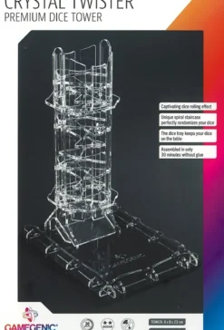 Crystal Twister Premium Dice Tower