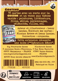 Cuisine (Ext. Opération Zèbre)