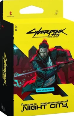 Cyberpunk JCC - Starter Deck Embracing Power - Welcome To Night City