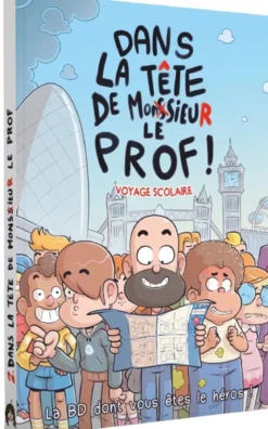 Dans la Tête de Monsieur le Prof - Voyage à Londres - Une BD dont vous êtes le héros