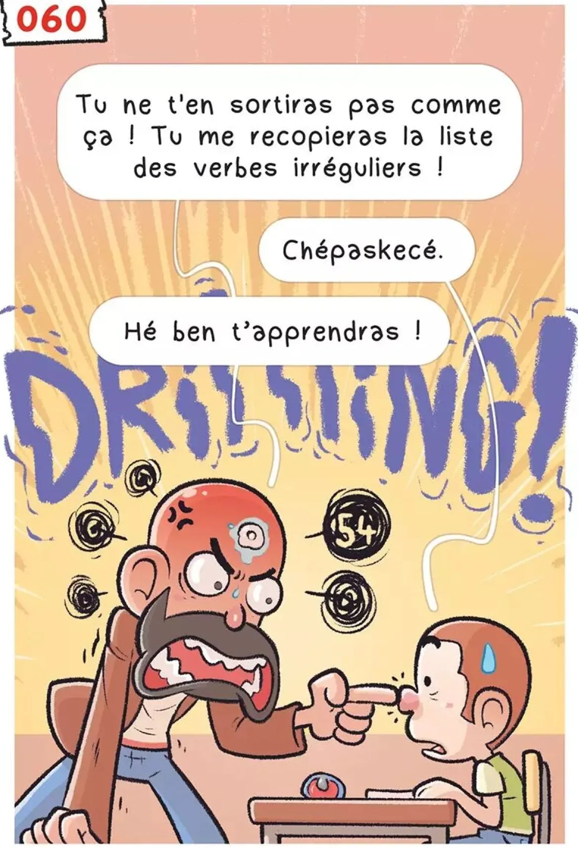 Dans la tête de Mr Le Prof - Une BD dont vos êtes le héros