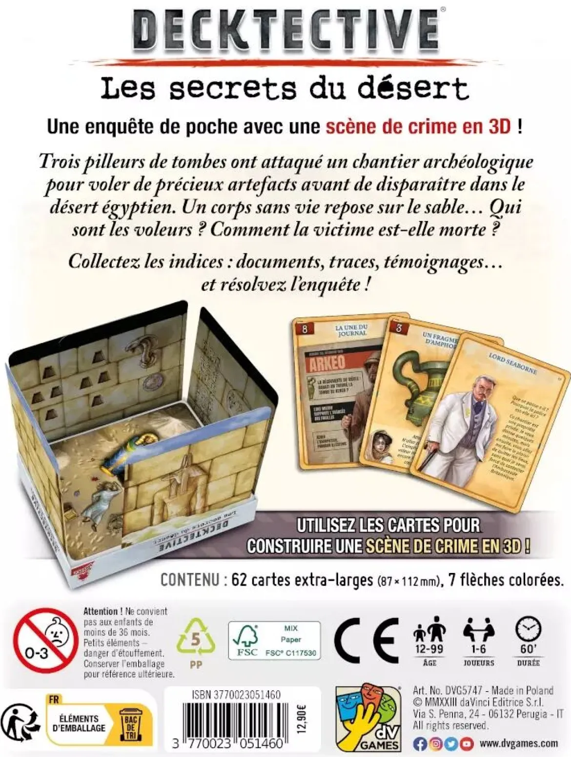 Decktective - Les Secrets du Désert
