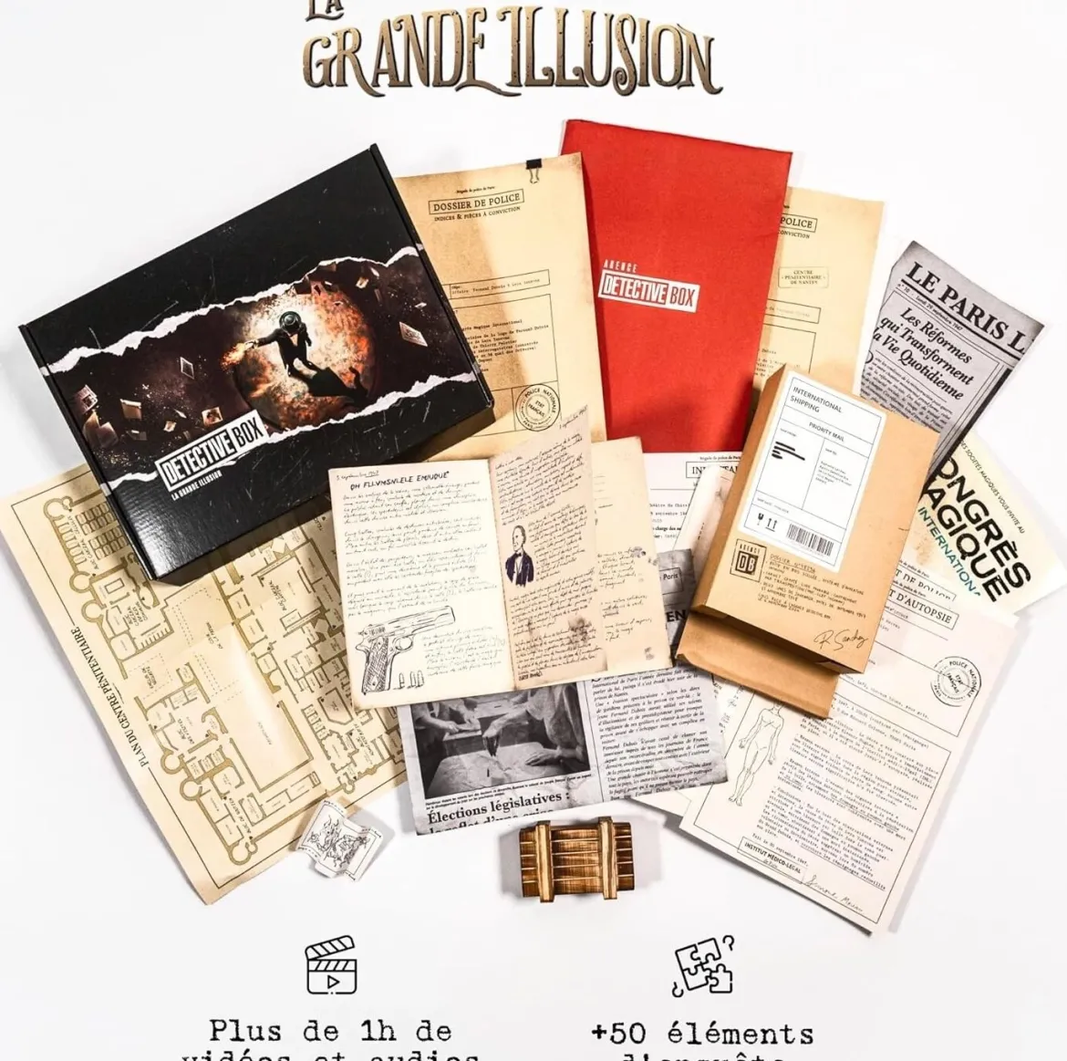 Detective Box : Short Stories - La Grande Illusion