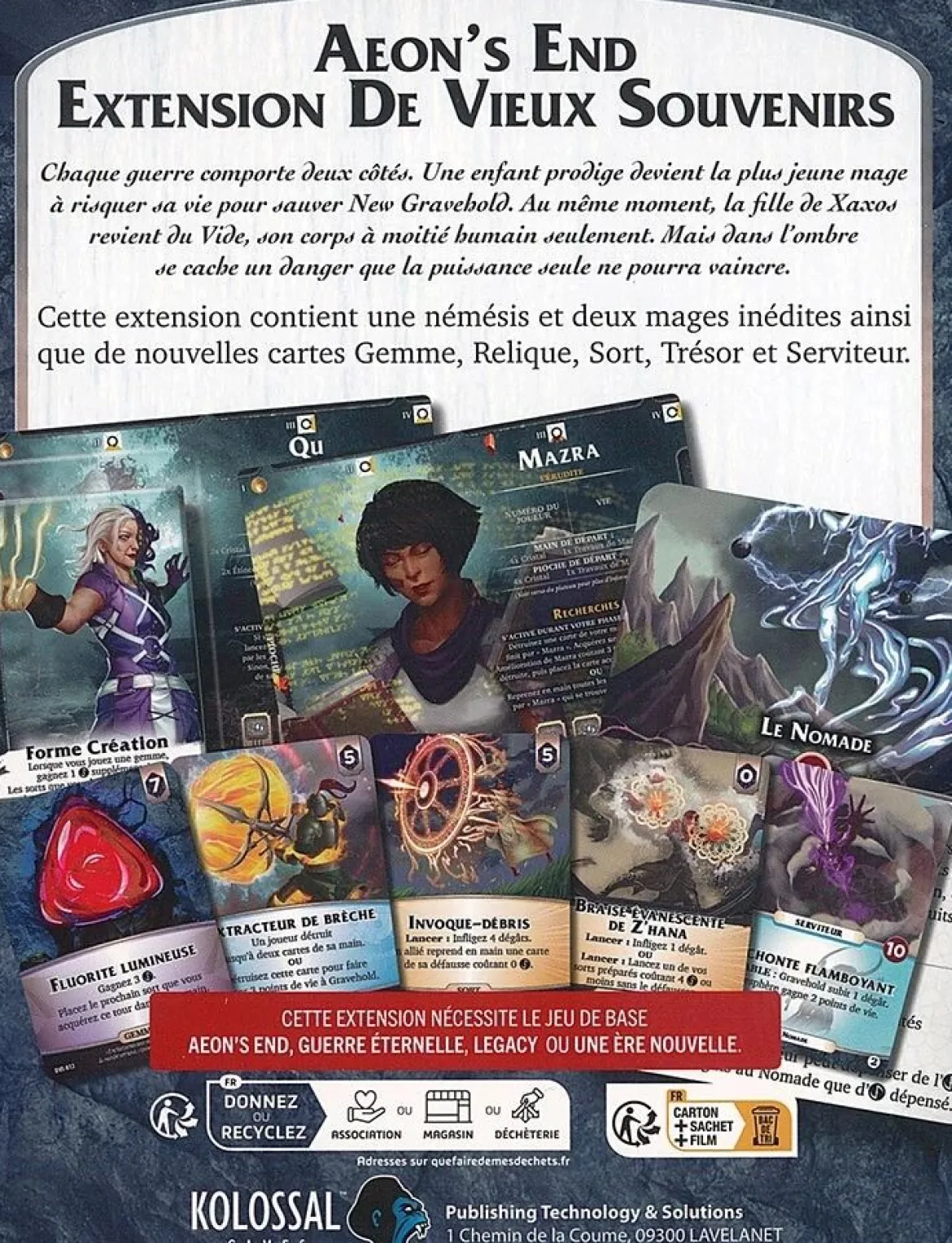De Vieux Souvenirs (Ext. Aeon's End)