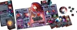 Dice Throne Marvel - Black Panther, Captain Marvel, Black Widow, Dr Strange