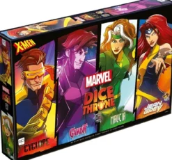 Dice Throne Marvel - Cyclope, Gambit, Malicia, Jean Grey