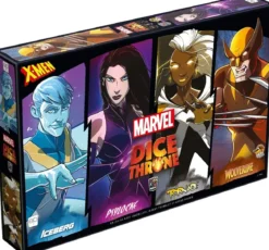 Dice Throne Marvel - Iceberg, Psylocke, Tornade, Wolverine