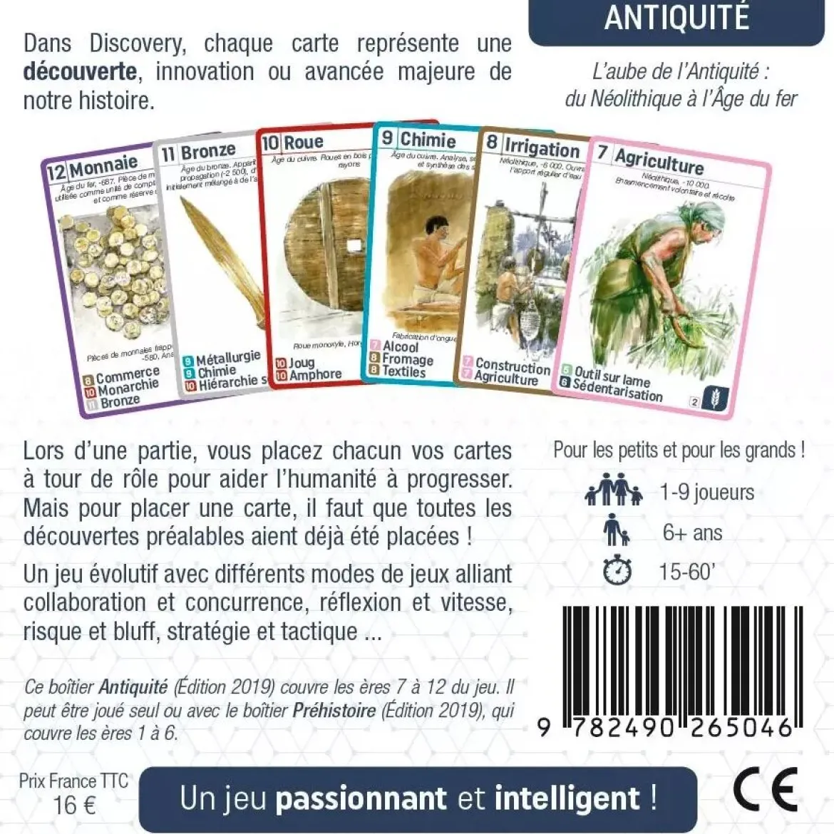 Discovery Antiquité - Le Jeu de l'Évolution