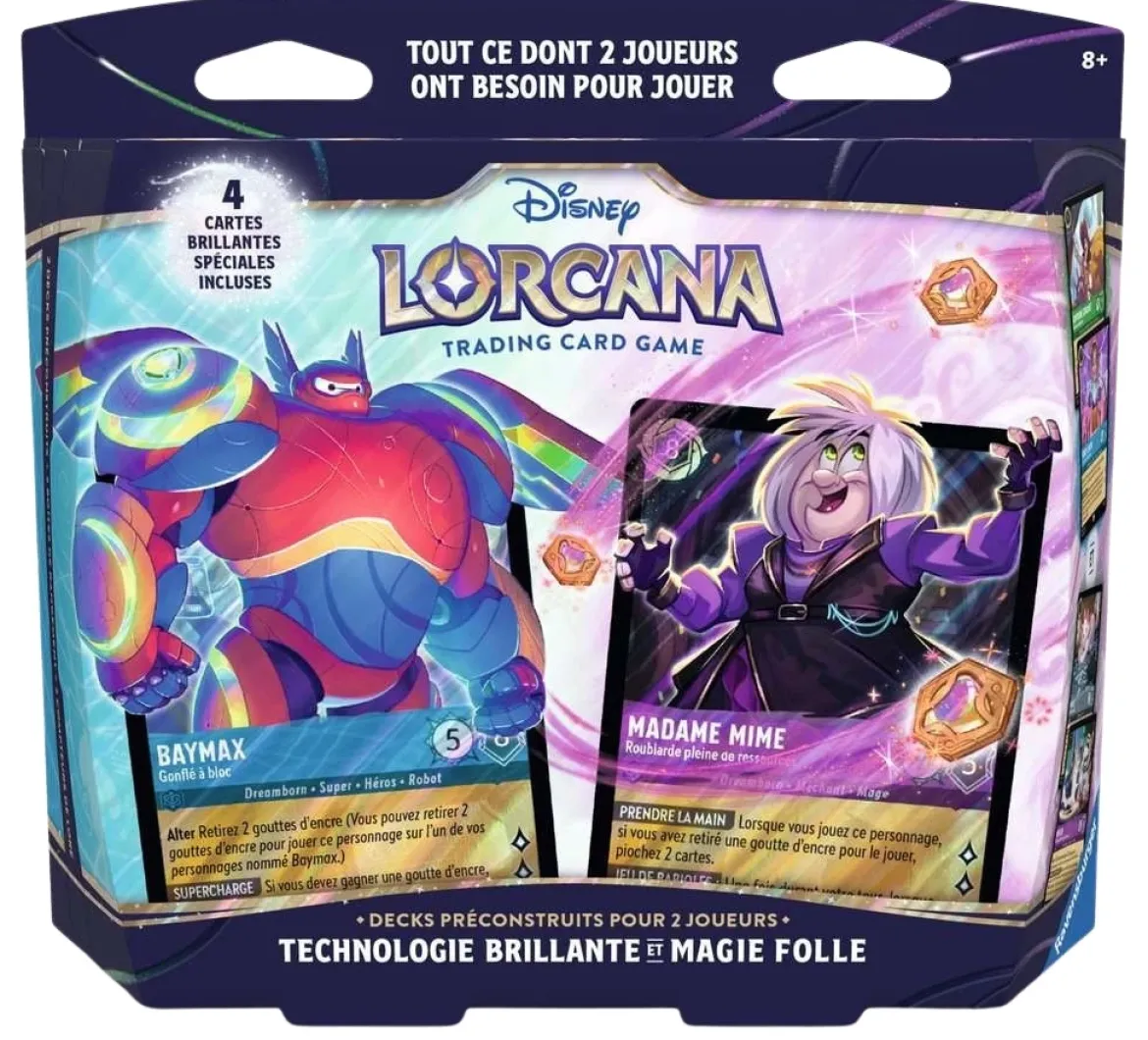 Disney Lorcana - Coffret de Démarrage 2 Joueurs - Chapitre 14 - Magie VS Science