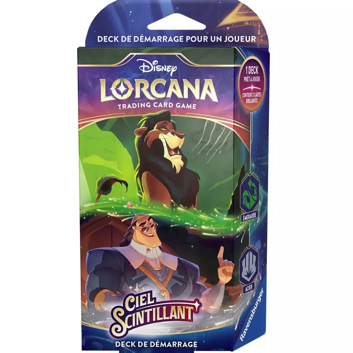 Disney Lorcana 5ème Chapitre - Deck de Démarrage Scar et Kronk
