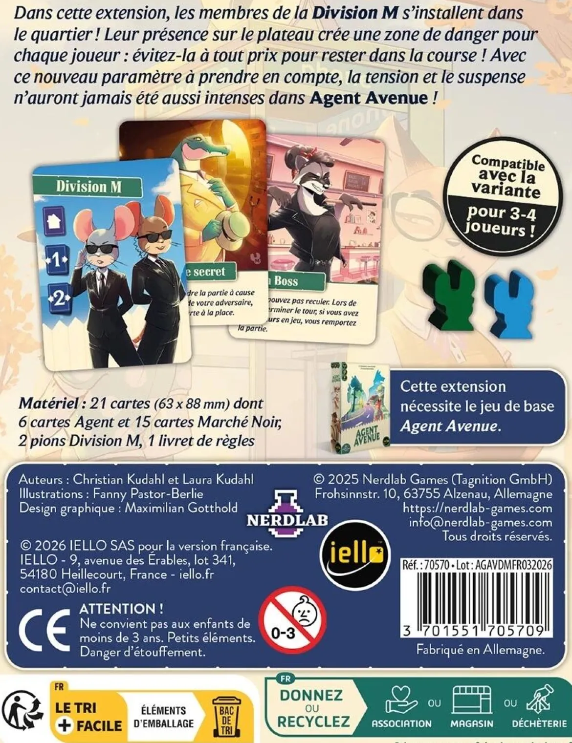 Division M (Ext. Agent Avenue)