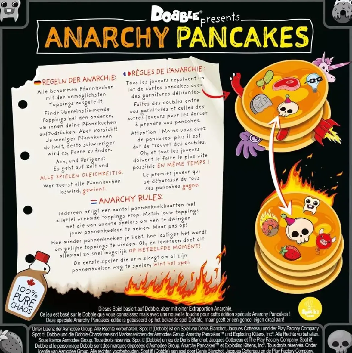 Dobble Anarchy Pancakes
