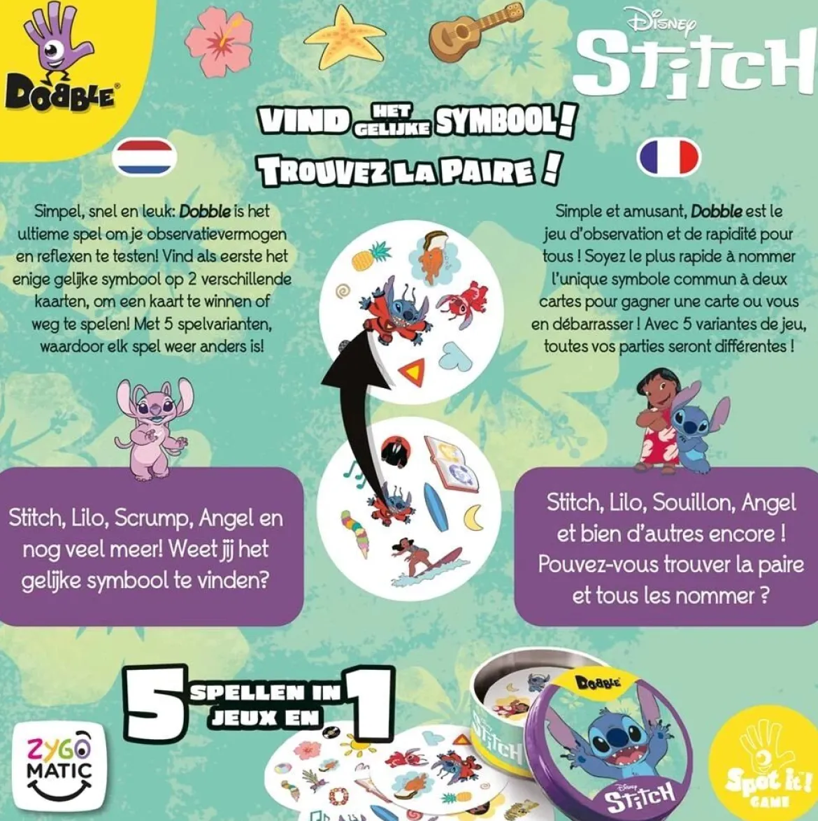 Dobble Lilo et Stitch