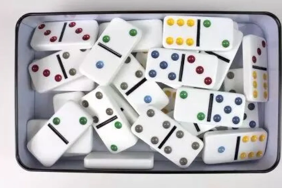 Domino Double 6 Colorés