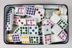 Domino Double 9 Colorés