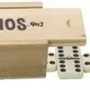 Dominos avec Pivot en Coffret Bois