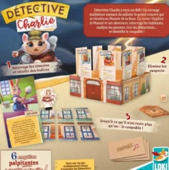 Détective Charlie : Mystères au Manoir