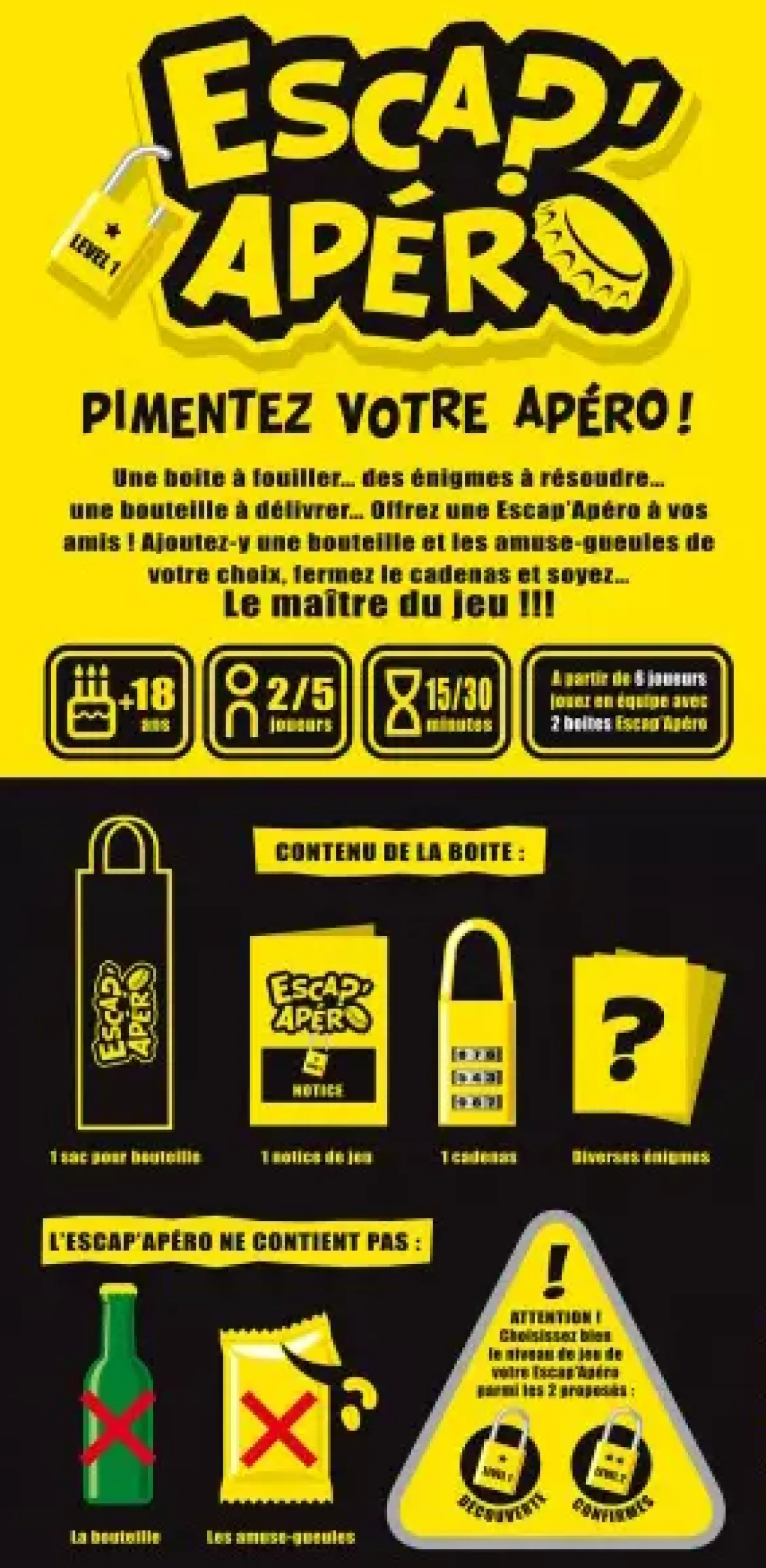 Escap'Apéro - Level 1