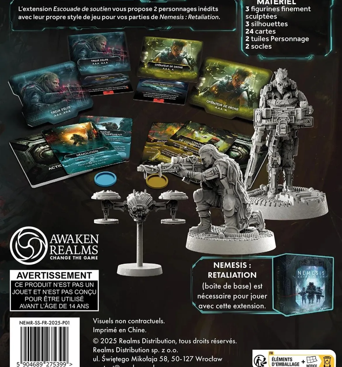 Escouade de Soutien (Ext. Nemesis : Retaliation)