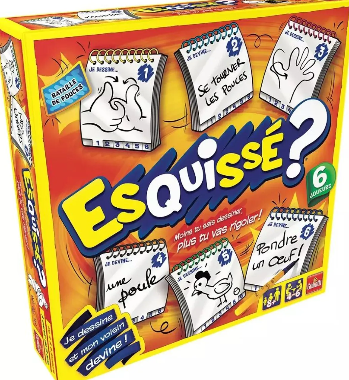 Esquissé ? 6 joueurs