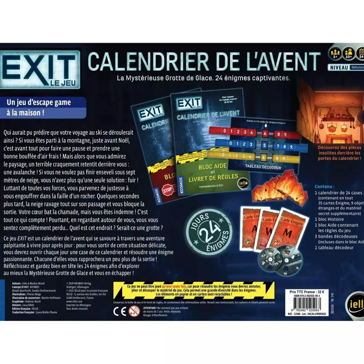 Exit Calendrier de l'Avent : La Grotte de Glace
