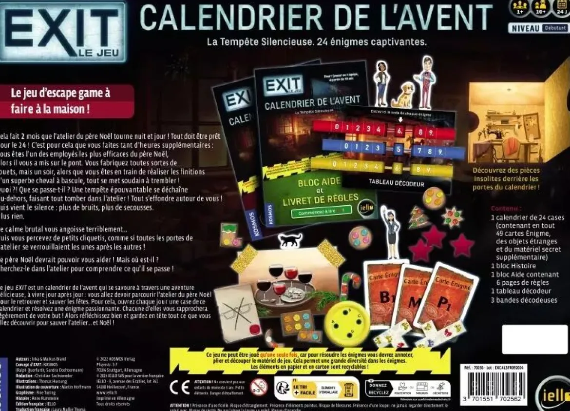 Exit Calendrier de l'Avent : La Tempête Silencieuse