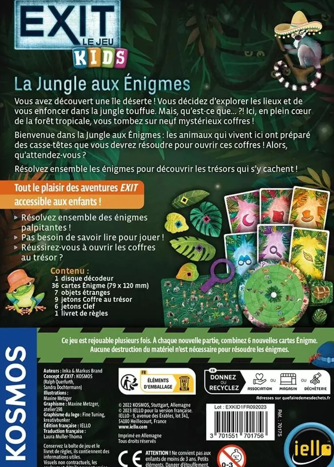 Exit Kids : La Jungle aux Enigmes
