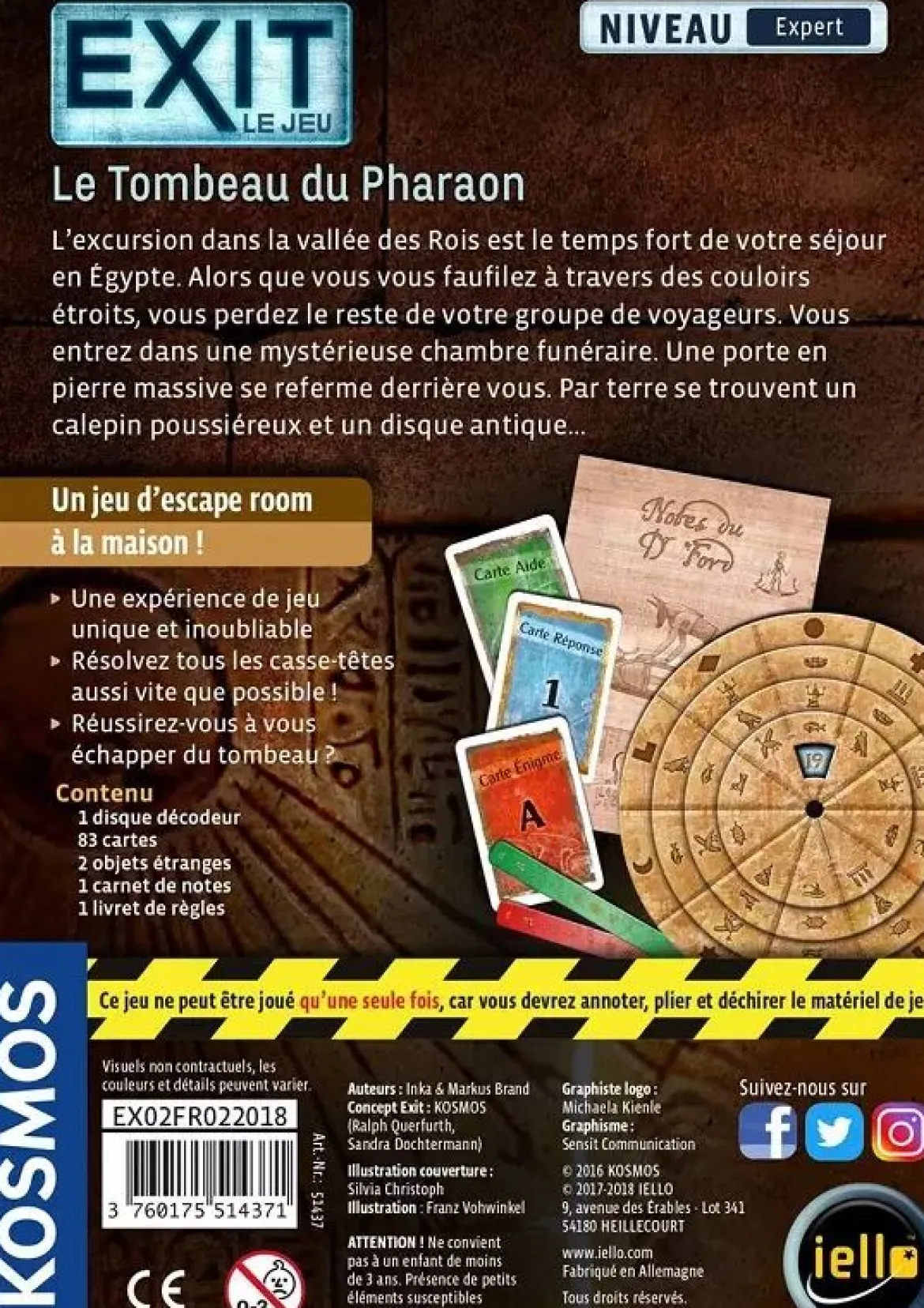 Exit : Le Tombeau du Pharaon