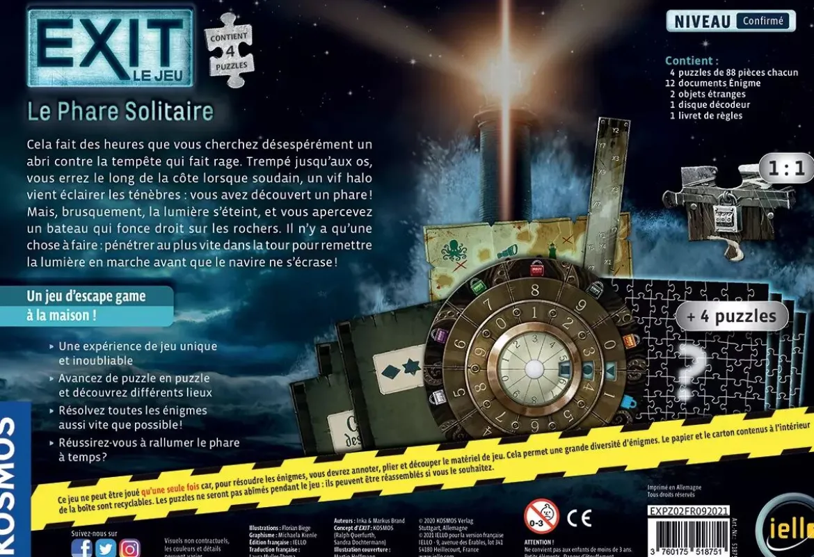 Exit Puzzle : Le Phare Solitaire