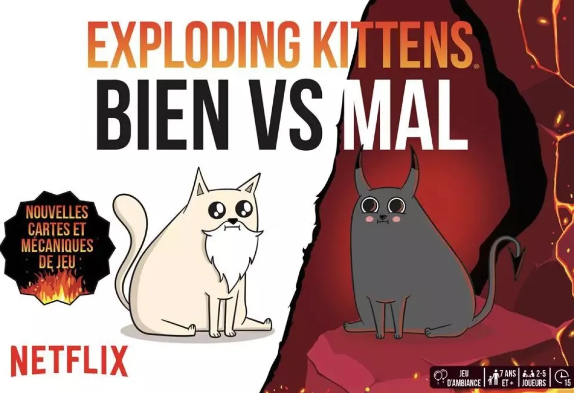 Exploding Kittens : Bien Vs Mal