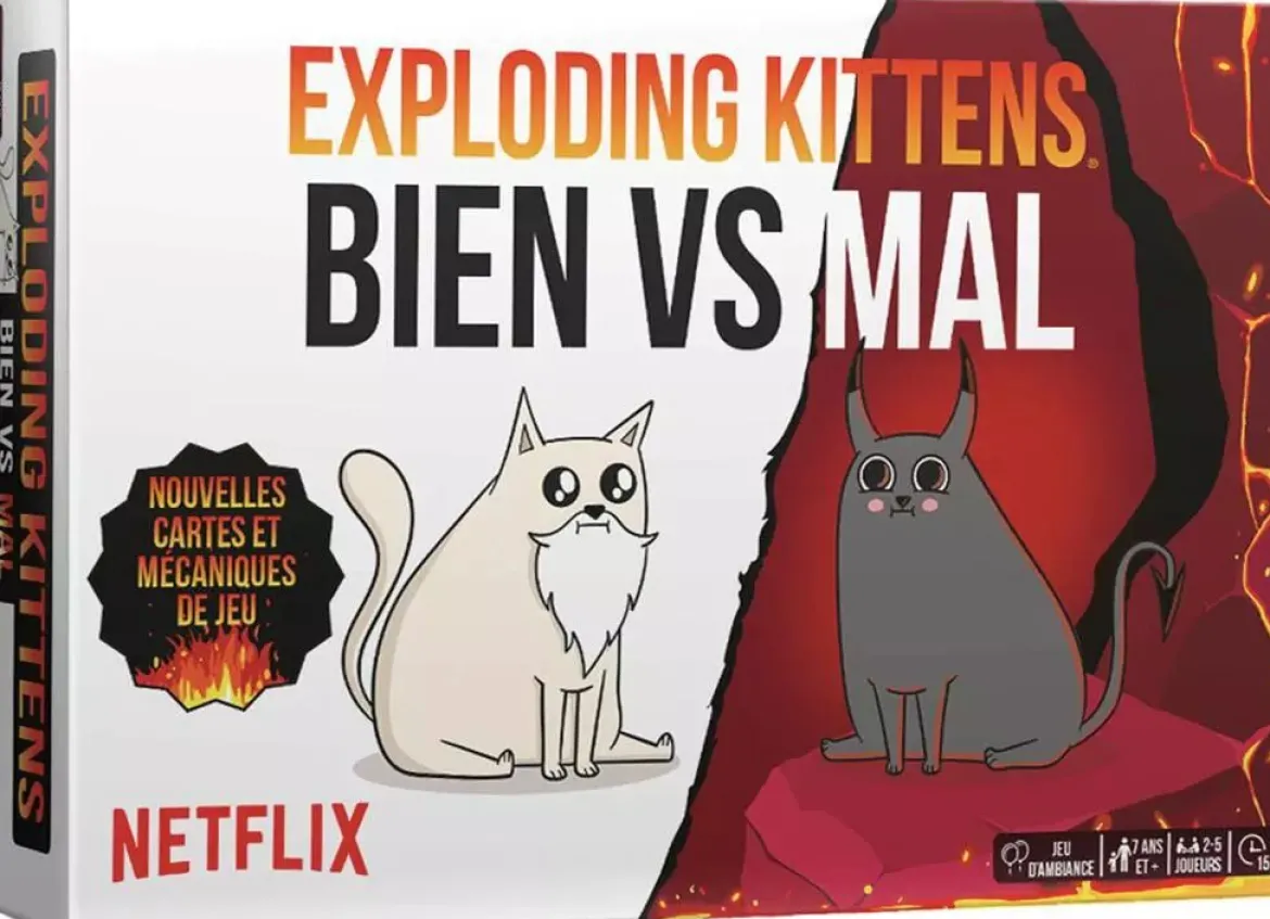 Exploding Kittens : Bien Vs Mal