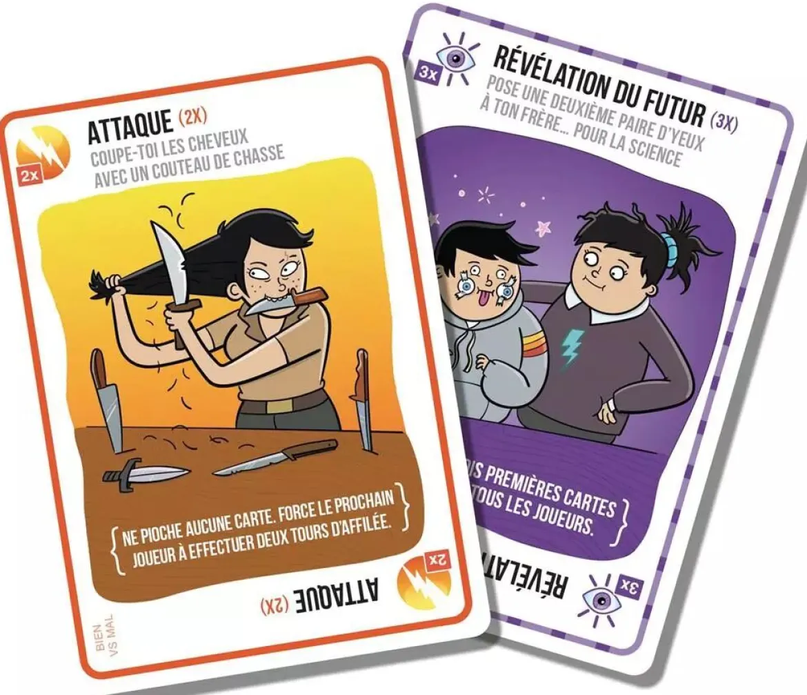 Exploding Kittens : Bien Vs Mal