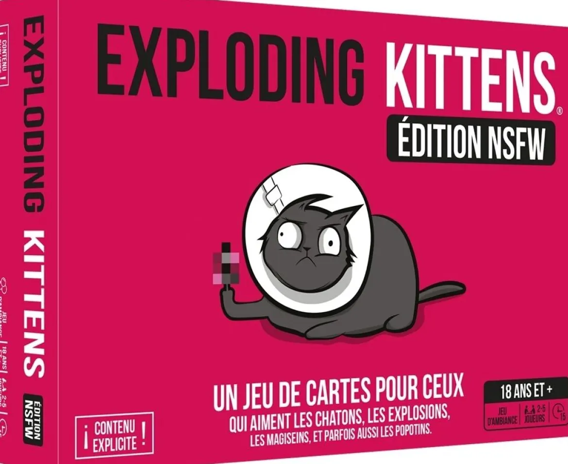 Exploding Kittens : NSFW Version (Édition Rose)