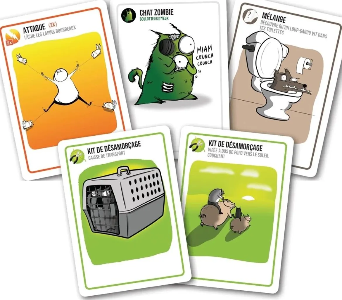 Exploding Kittens : NSFW Version (Édition Rose)