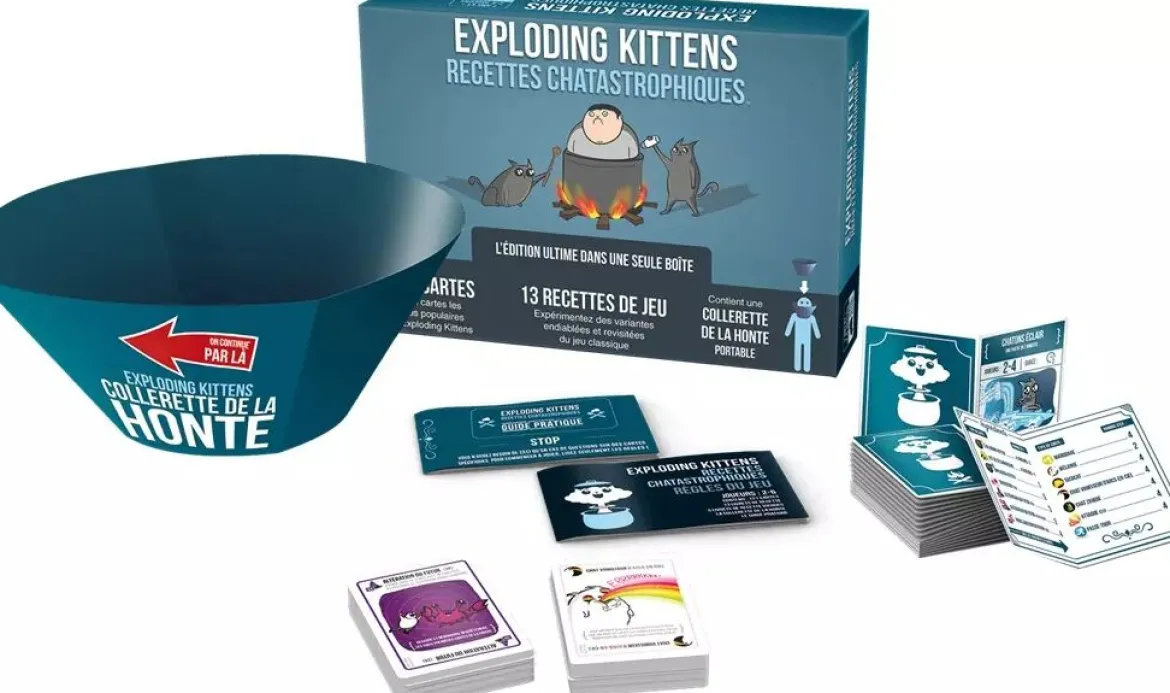 Exploding Kittens : Recettes Chatastrophiques