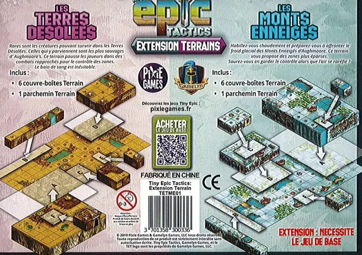 Extension Terrains (Ext. Tiny Epic Tactics)