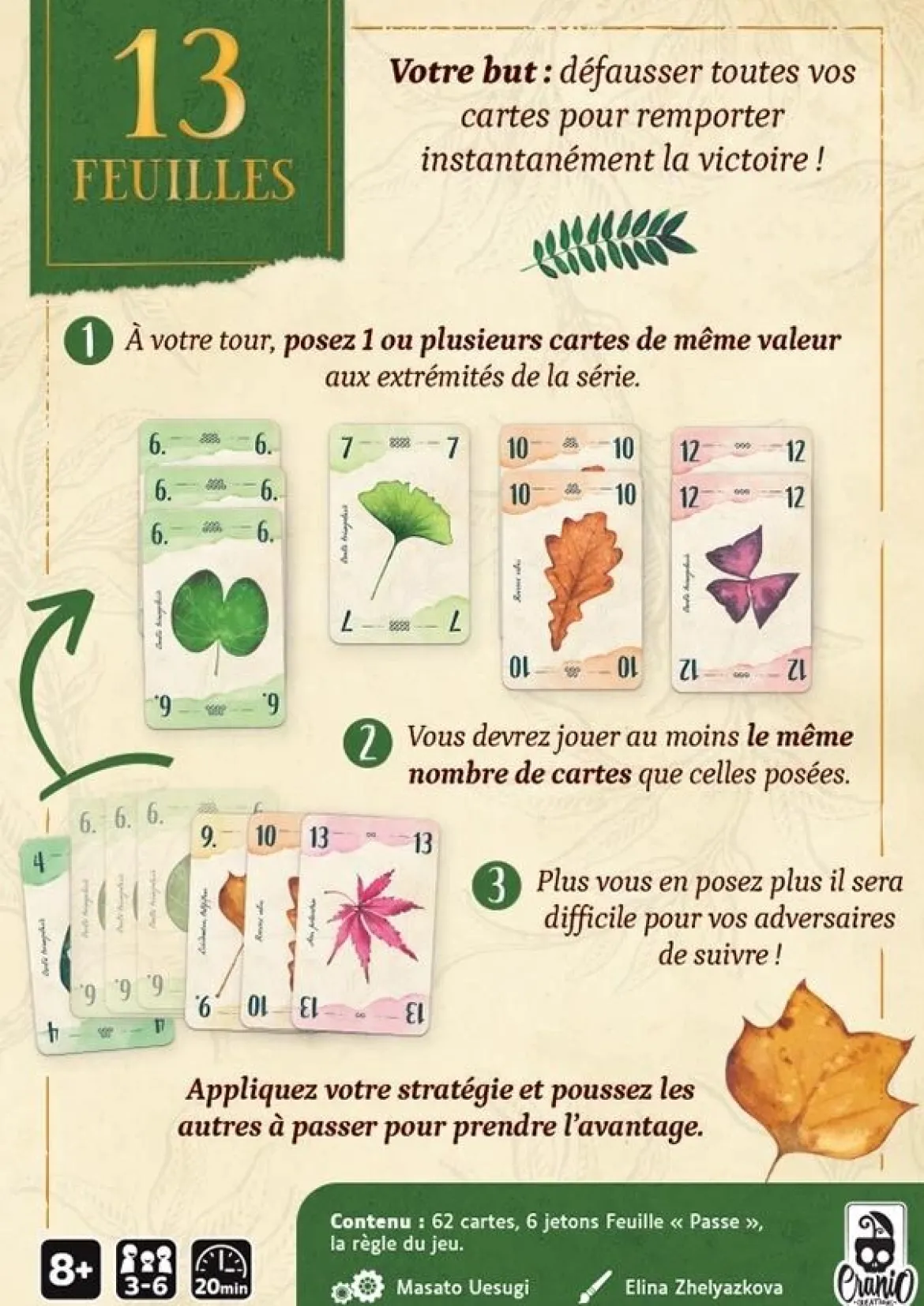 13 Feuilles