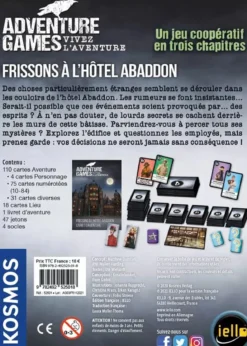 Frissons à l'Hôtel Abaddon (Adventure Games)
