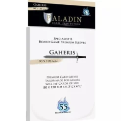 Gaheris 80x120mm - Lot de 55 Protège-Cartes - Paladin