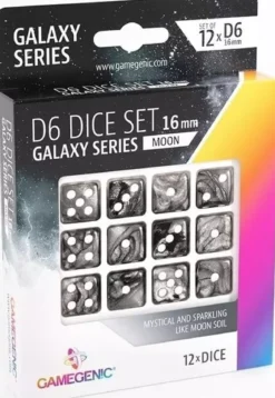 Galaxy Series - Set de 12 Dés (16mm)