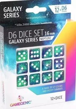 Galaxy Series - Set de 12 Dés (16mm)