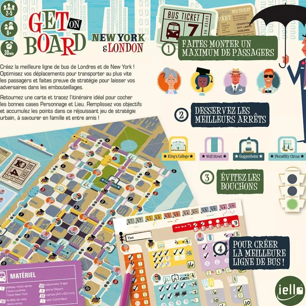 Get On Board : Londres & New York