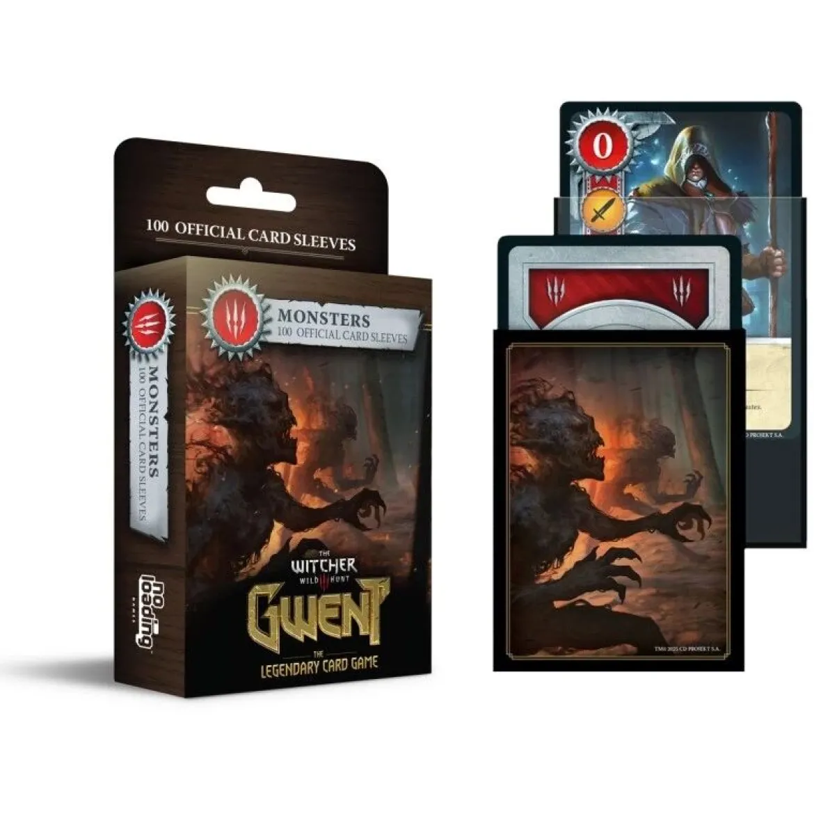 Gwent : Protège-Cartes Monstres x100