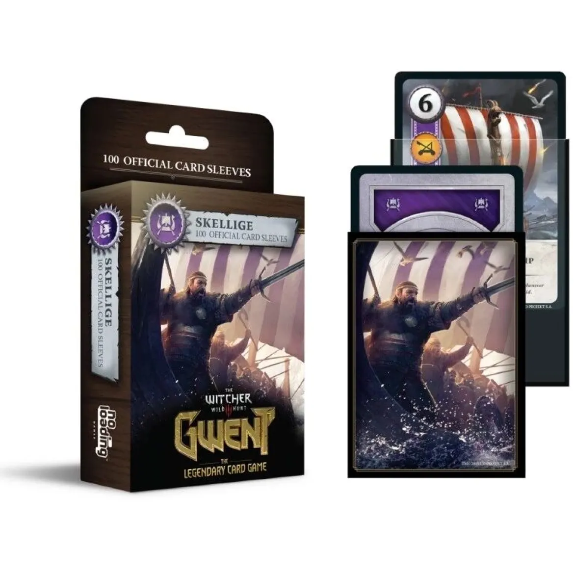 Gwent : Protège-Cartes Skellige x100