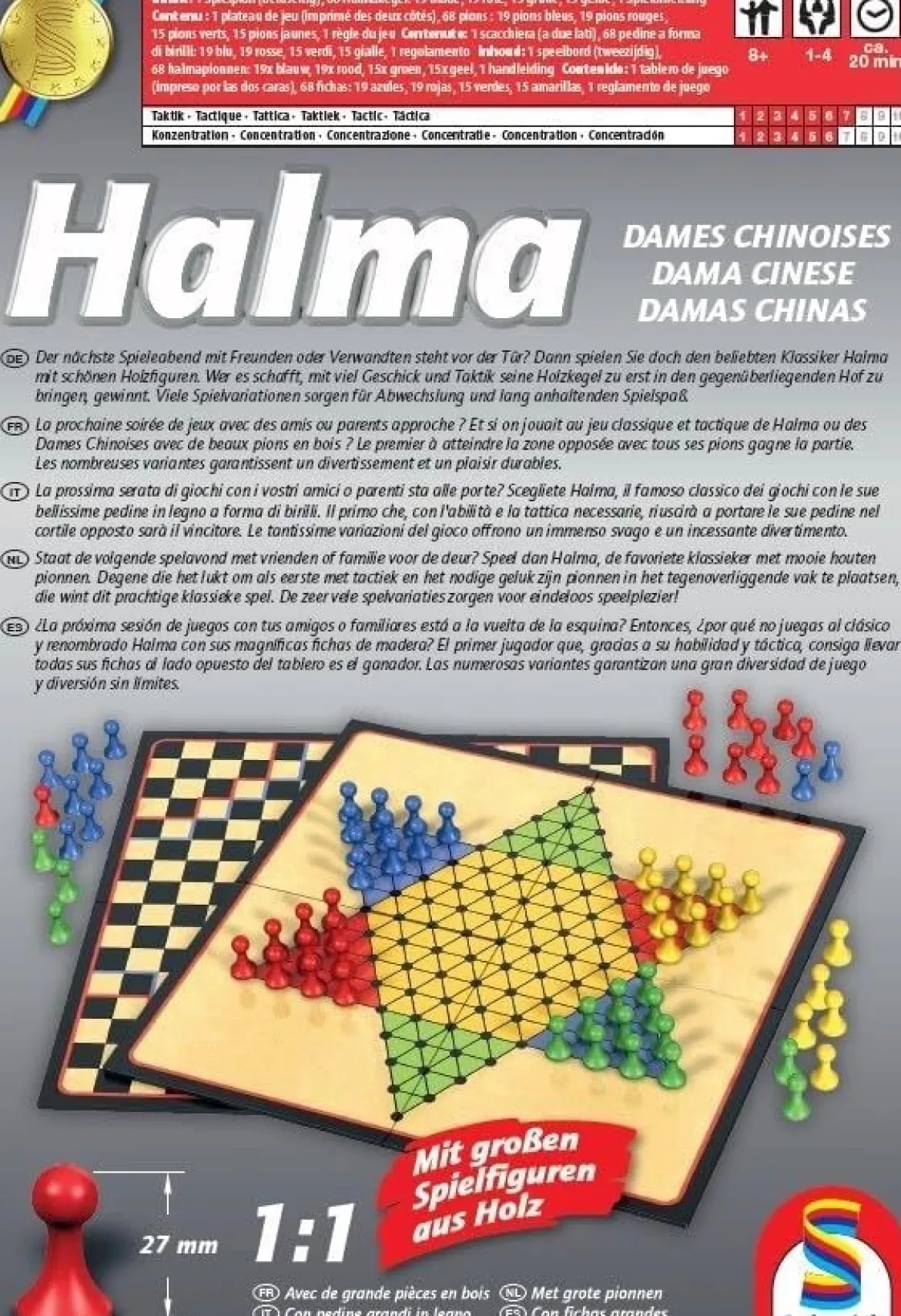 Halma - Dames Chinoises