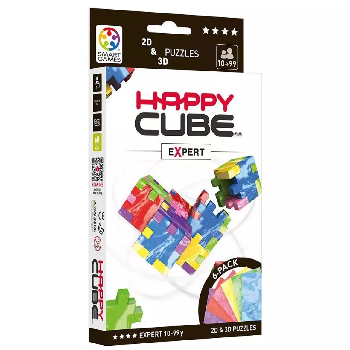 Happy Cube - Expert - Pack 6 couleurs